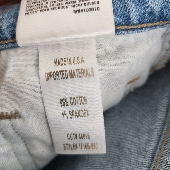 Citizens of Humanity Emerson Crop Slim Boyfriend Jeans Size 28 - Picture 12 of 14